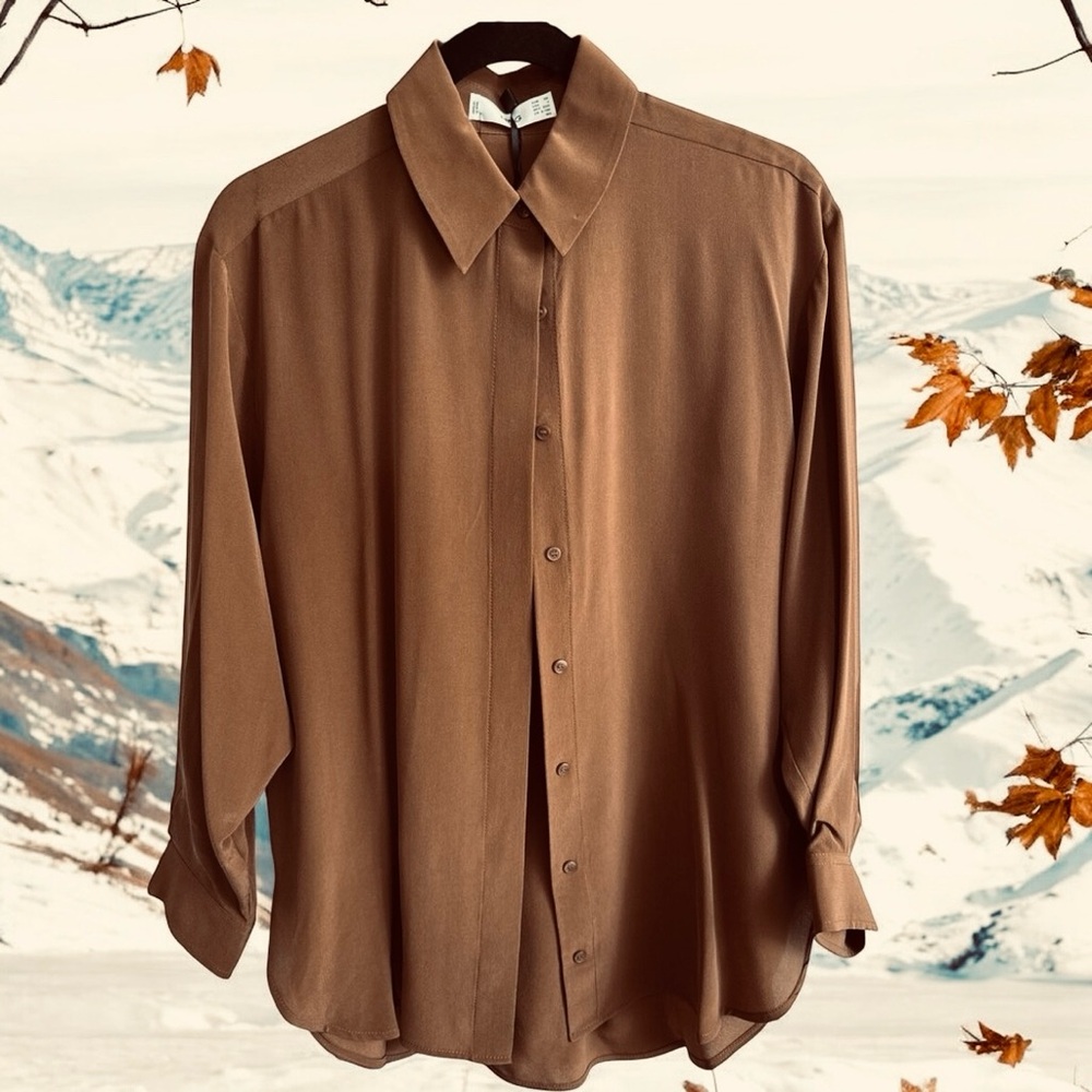 Mango -  Button-Down Shirt
